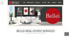 Desktop Screenshot of bellei-immobiliare.com